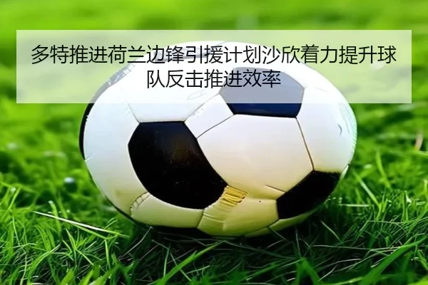 多特推进荷兰边锋引援计划沙欣着力提升球队反击推进效率